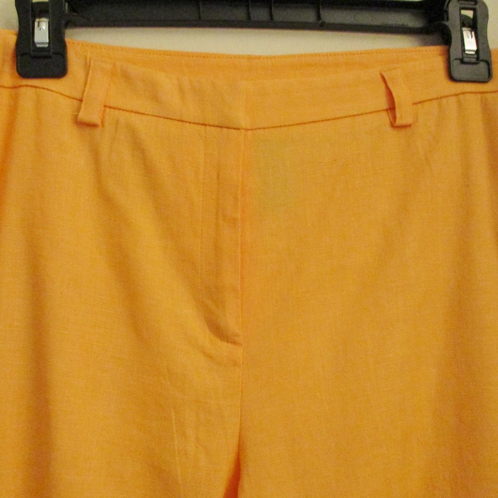 NWT! JONES NEW YORK SIGNATURE Women's Sea Island Ankle Pants, Apricot, Size 10